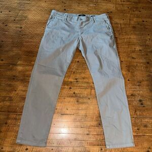 Mavi gray Johnny slim leg 38x32 normcore slacks